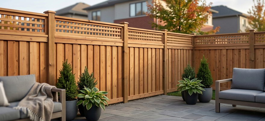 Wood Privacy Fence